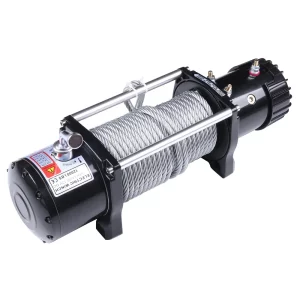 12000-lb 12V Electric Recovery Winch with Steel Cable