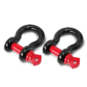 3/4-Inch D-Ring Recovery Shackles Pair
