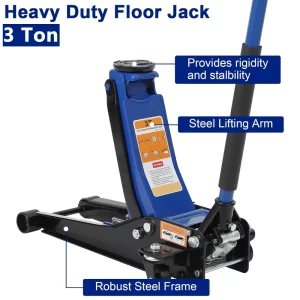 3-Ton Low-Profile Hydraulic Floor Jack