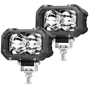 4-Inch LED Work Lights Pair