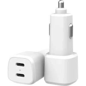 45W Dual USB-C Car Charger