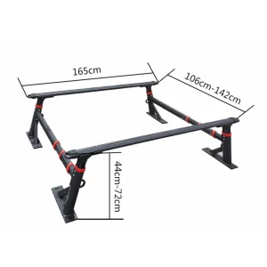 Adjustable Aluminum Truck Bed Rack