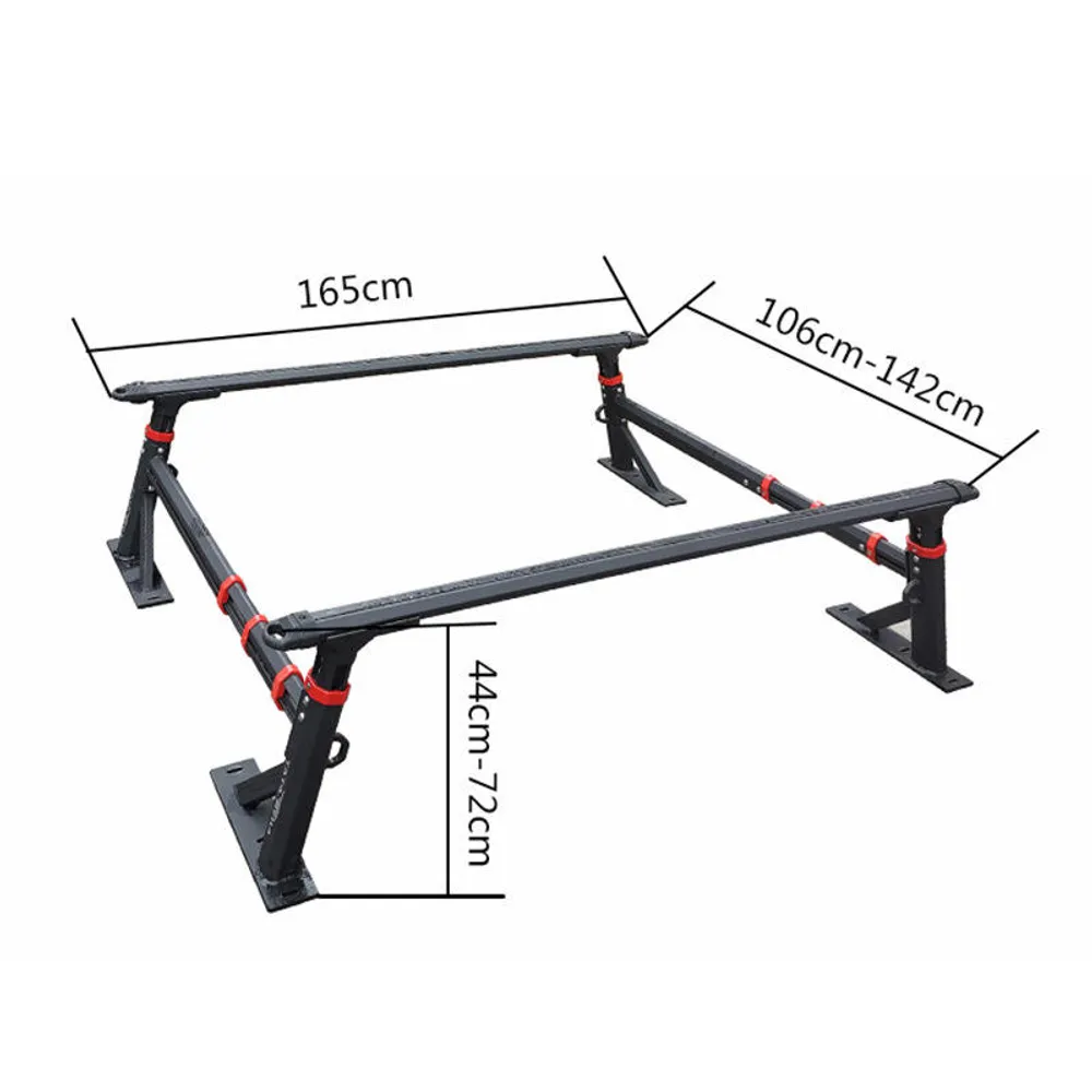 Adjustable Aluminum Truck Bed Rack