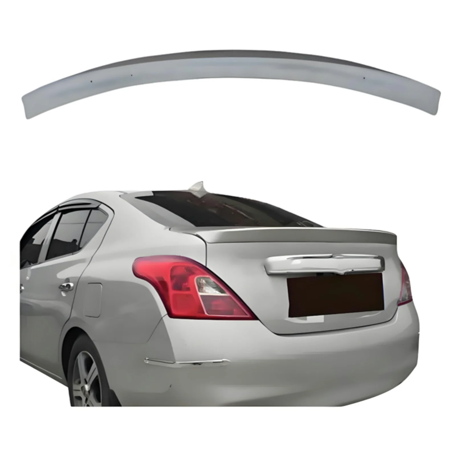 Nissan Sunny 2011-2017 Rear Trunk Lip Spoiler