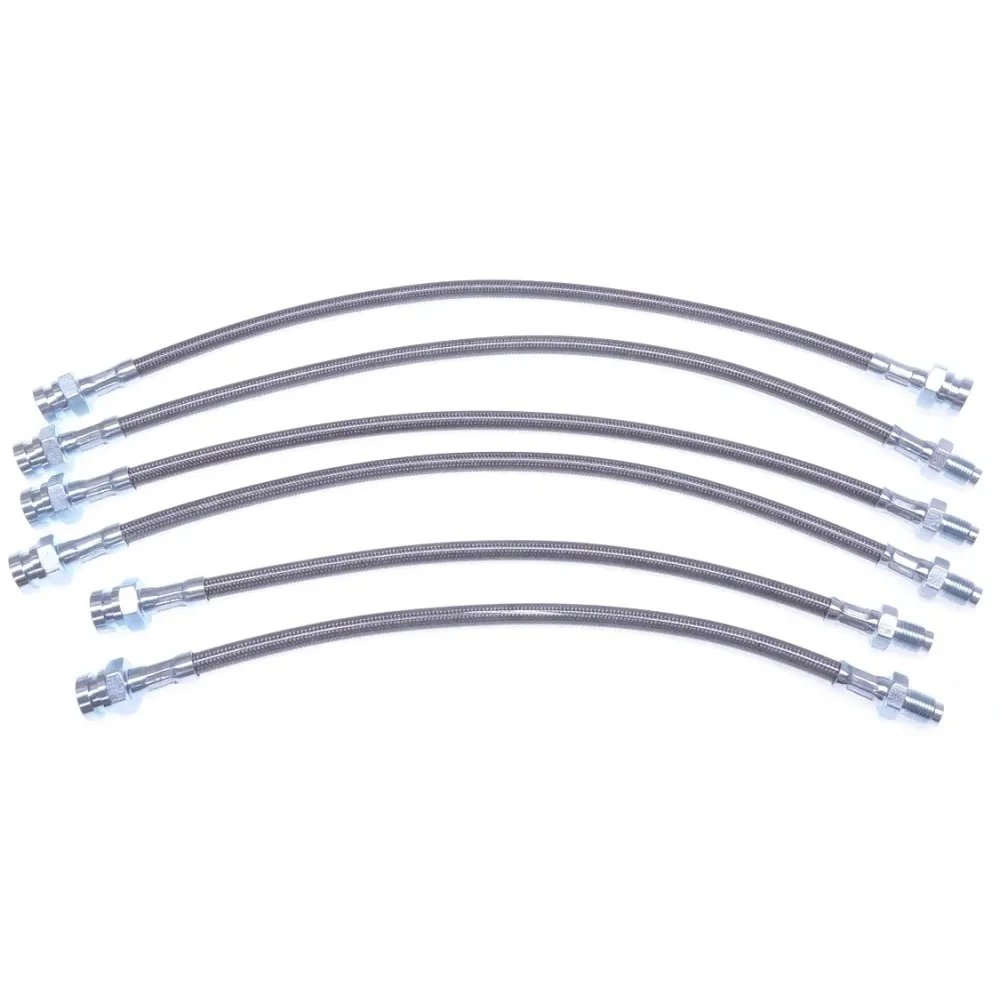 Stainless Steel Braided Brake Hose Kit