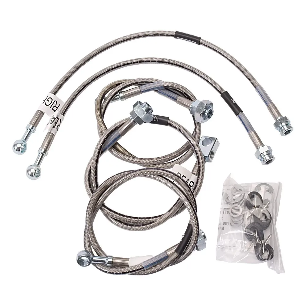 Stainless Steel Braided Brake Hose Kit