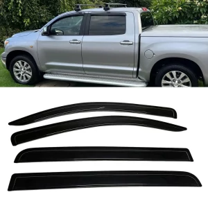 Toyota Tundra 2007-2021 CrewMax Window Visors Rain Guards