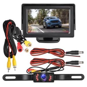 Universal Backup Camera Monitor Kit