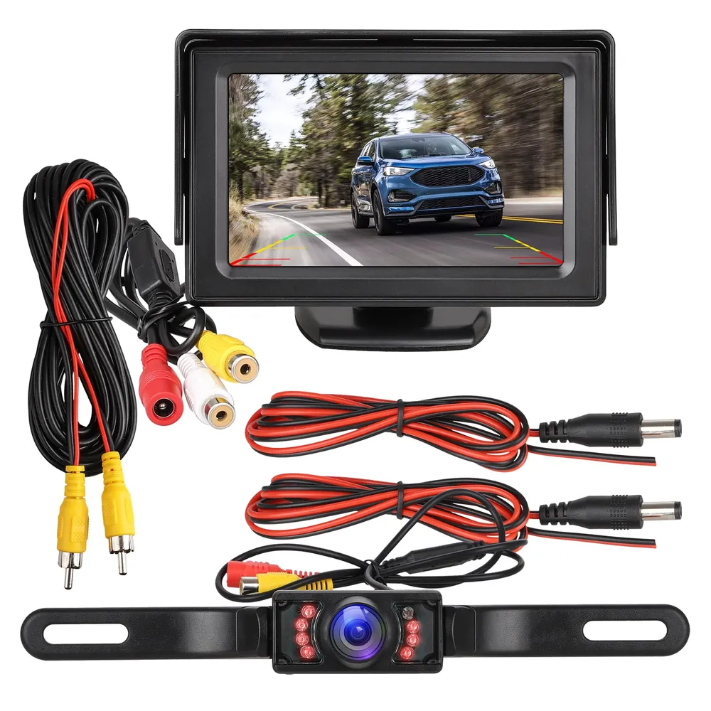 Universal Backup Camera Monitor Kit
