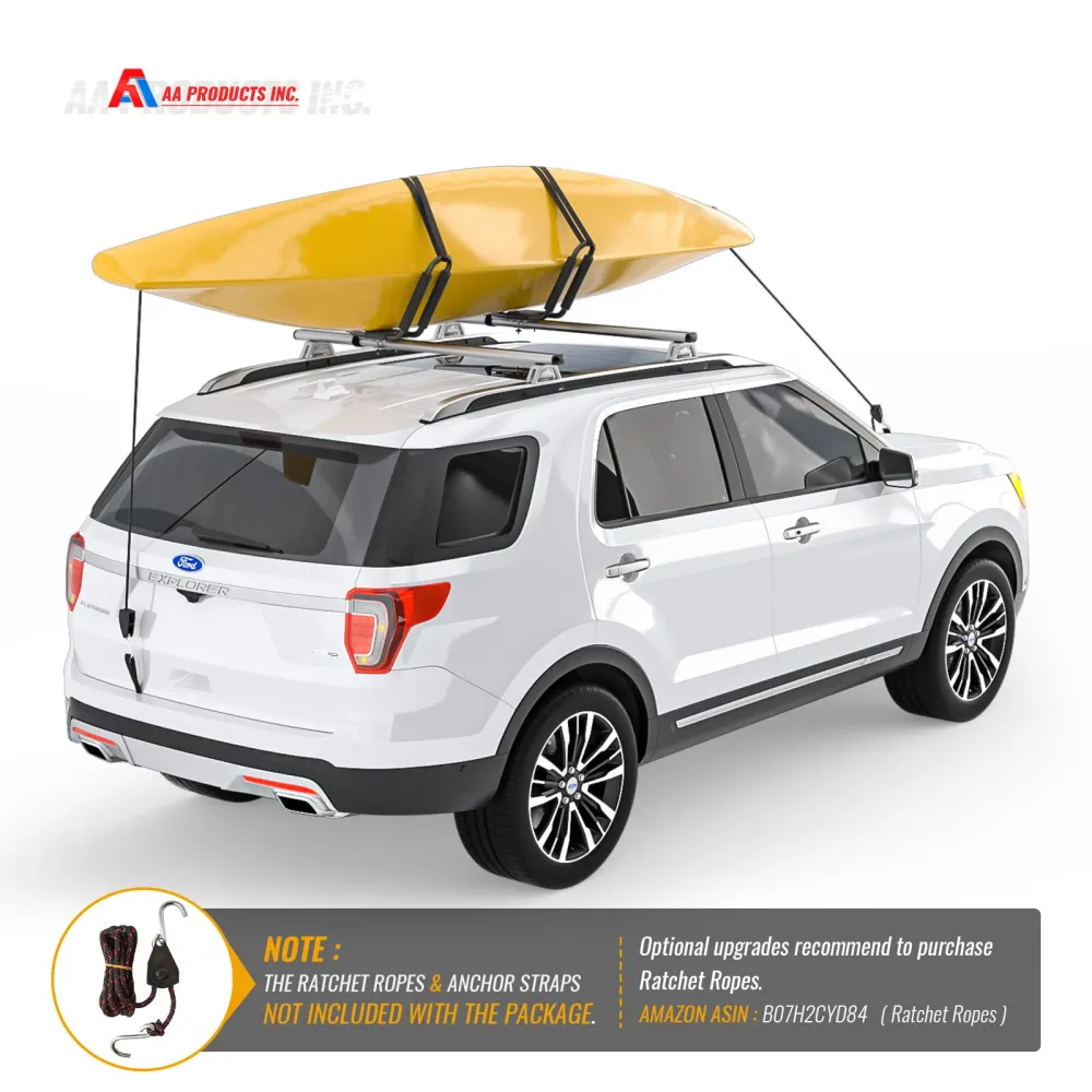 Universal J-Bar Kayak Roof Rack Carrier Pair
