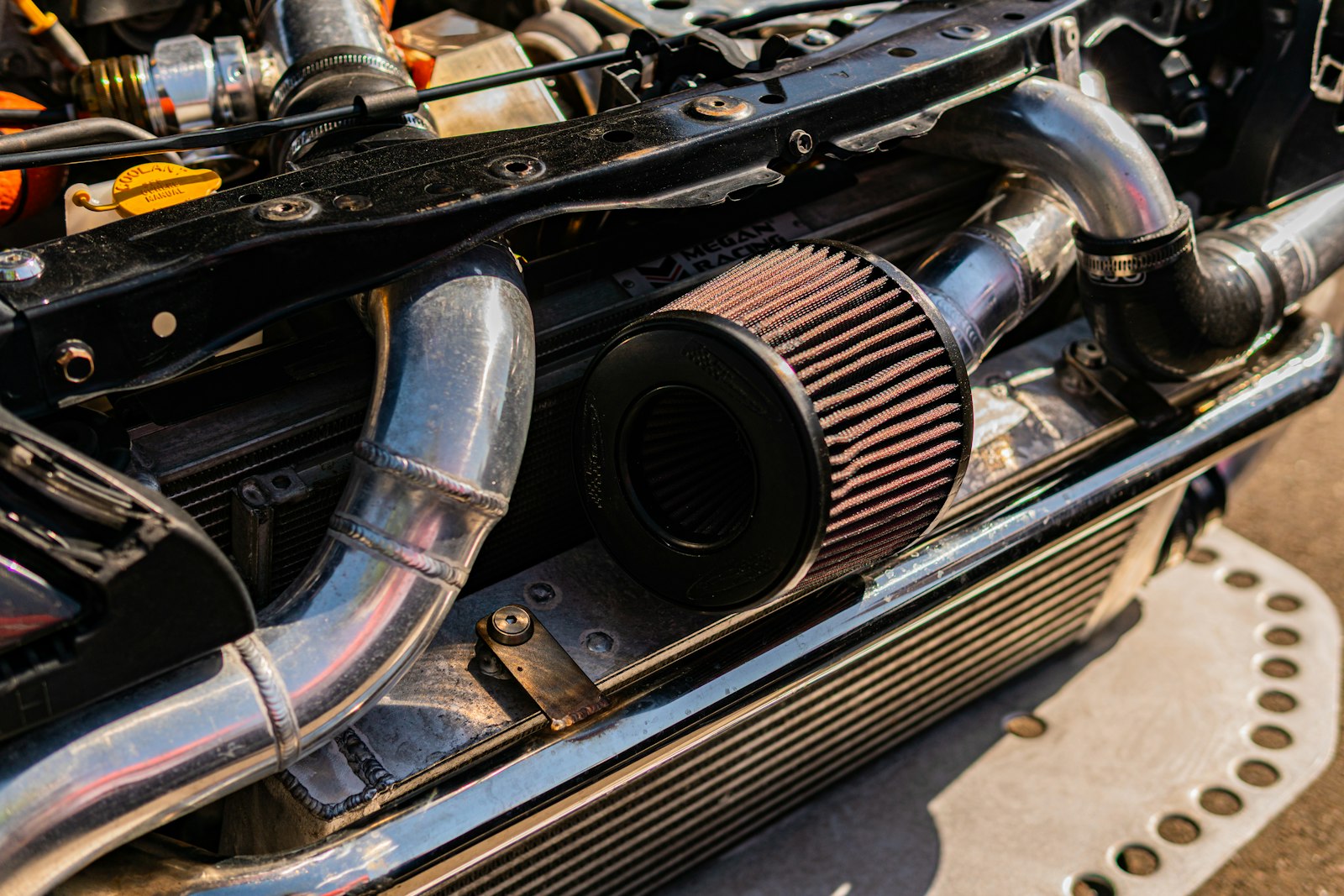 Performance engine automotive parts placeholder
